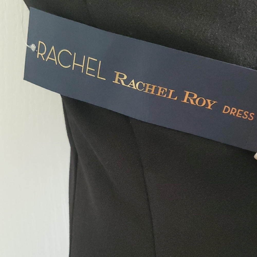 RACHEL Rachel Roy Elegant Black Strapless Dress - Picture 4 of 4